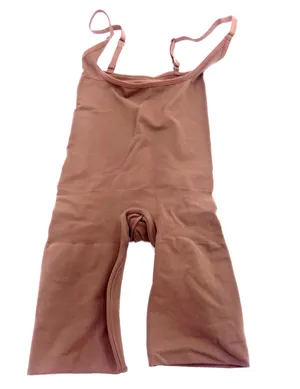 Skims Square Neck Mid Thigh Bodysuit Size XXS NWOT thumbnail 1