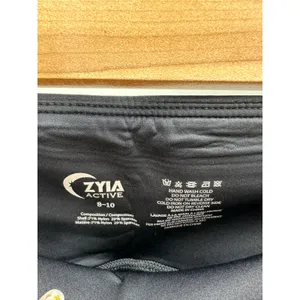 Zyia Active Black Primo Mesh Hi-Rise 7/8 24"‎ Inseam Leggings Womens Medium 8-10 thumbnail 6