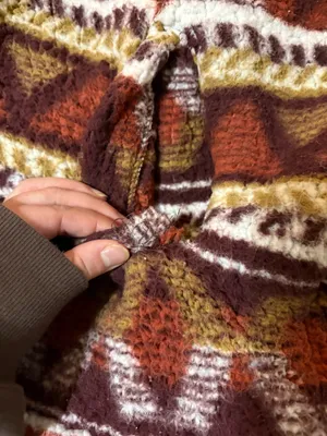 Retro Wrangler Fleece Pullover Quarter-zip thumbnail 3