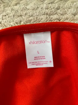 Xhilaration Red Bikini thumbnail 4