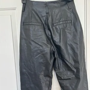 Abercrombie & fitch leather pants straight leg thumbnail 9