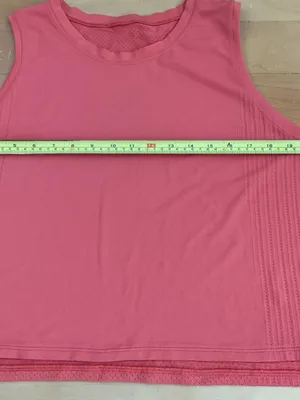 Lululemon Train to Be Tank Top Warm Coral / Warm Coral Sz 12 thumbnail 3