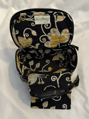 EUC Vera Bradley Fold Out Multi-compartment Cosmetic Bag thumbnail 1