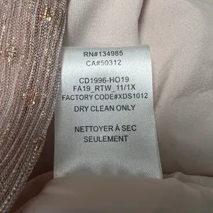 For Love And Lemons Champagne Pink La Villette Long Sleeve Mini Dress Size S thumbnail 10