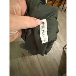 Holipick Olive Green Smocked Long Sleeve Mini Dress XL Square Neck Cottagecore thumbnail 4
