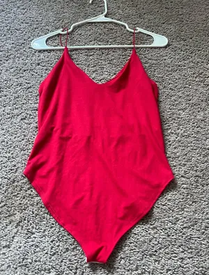 Red bodysuit thumbnail 1
