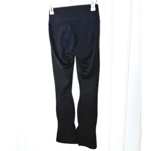 Fabletics Black High Waisted Split Hem Flare Leggings Sz Small thumbnail 9