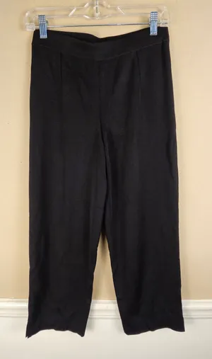 Misook Womens Black‎ Pull On Pants XS Petite thumbnail 1