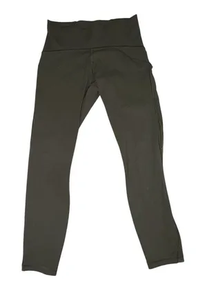 Lululemon Train Times 7/8 Pant 25” Dark Olive Size 8 thumbnail 1