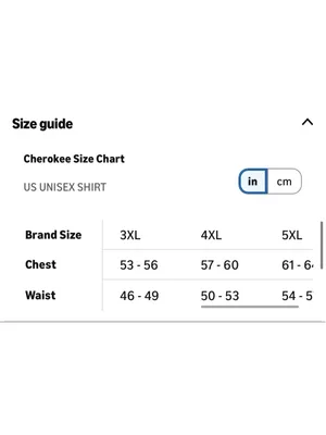 Cherokee NEW Workwear Professionals Unisex Scrubs Top Pocketless Crew Neck WW790 3XL thumbnail 4