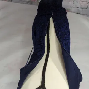 Sam Edelman Navy One Shoulder‎ Lace Mini Dress thumbnail 5