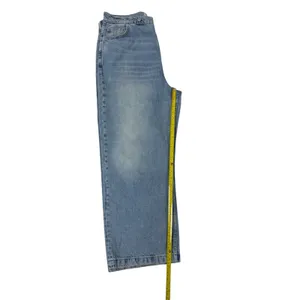 Zara Women's Light Blue High Waisted Wide Leg Jeans Size 6 EUC thumbnail 6