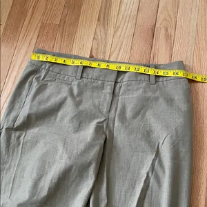 Halogen Dress Pants Womens 10 Wide Leg Tan Old Money Preppy Business Casual thumbnail 2
