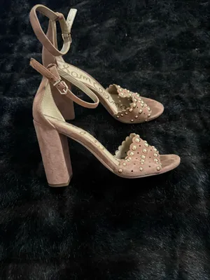 Sam Edelman Yoshi studded heeled sandal women's size 9 shoes heels thumbnail 3