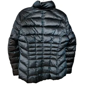 Andrew Marc Green Teal Lightweight Duck Down Puffer Coat Jacket Womens Sz M thumbnail 2