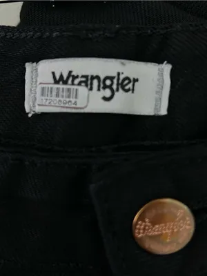 Wrangler Jeans Black Wide Leg thumbnail 4