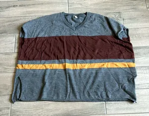 I Joah premium oversized poncho Gray Size M thumbnail 1