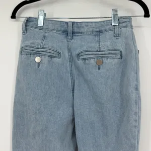 Dolls Kill x Strawberry‎ Shortcake Light Wash Embroidered Flare Jeans Small thumbnail 4
