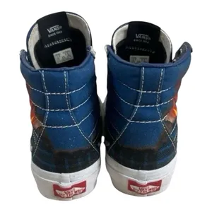 Vans Sk8-Hi Bolt Racing Blue White Lightning Bolt Women Sneakers Size 5 Men 3.5 thumbnail 6