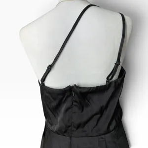 Lulus Black Sleeveless Spaghetti Strap Midi Dress Size M thumbnail 5