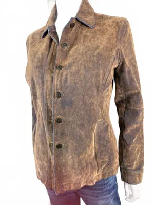 Beautiful Giacca Jacket Size S Brown thumbnail 2