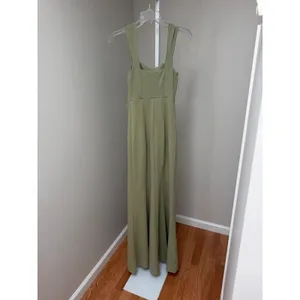 Show Me Your MuMu Paris Gown Moss Green / Sage Green Size XS thumbnail 5
