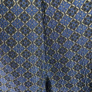 Free People Harley Pant Womens Large Jacquard Blue‎ Gold Geometric Drawstring thumbnail 11