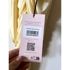 Oh Polly Annelise Jersey Bridesmaid Maxi Dress in Butter Yellow Size M New thumbnail 9