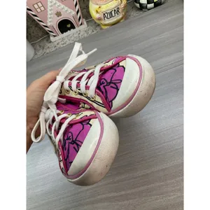 Coach Barrett Poppy Love Designer Fuchsia Pink Patent Leather Trim thumbnail 2