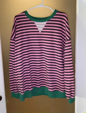 Amazon Striped Crew Neck thumbnail 1
