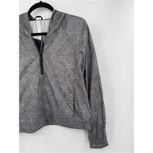 🆕 NWOT Lululemon I Put A Shell On You Crop Jacket Lightweight Pullover Hood 6 thumbnail 12