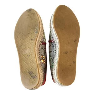 Gucci Tian GG Supreme Espadrille Flats Floral‎ Bird Print 37 thumbnail 5