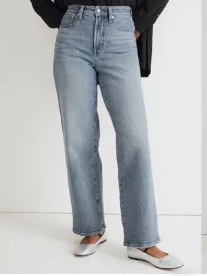 Madewell The Curvy Perfect Vintage Wide-Leg Jean thumbnail 2