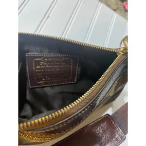 Coach Vintage Demi Bag Brown Striped Signature Canvas Y2K Shoulder Purse 10072 thumbnail 7