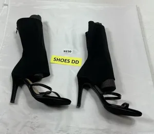 Womans Ceciloroda Excellent High Top Strappy Midcalf Shoe Black Eu 40 Us 8.5 thumbnail 1