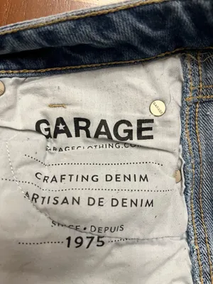 Garage High Waist Distressed Denim Shorts Juniors Size 7 thumbnail 6
