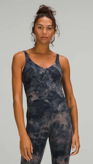Lululemon Align Tank Top Diamond Dye Lunar Rock True Navy thumbnail 1