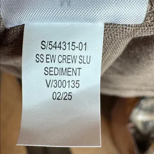 NWT Old Navy EveryWear Tee Size Medium Brown Crewneck Relaxed Cotton Basic thumbnail 8