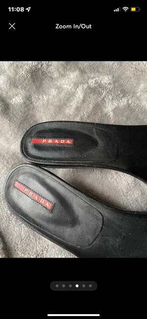 Prada Vintage 90s  Kitten Heels thumbnail 5