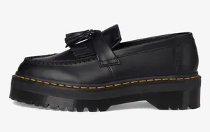 Dr Martens Adrian Quad Leather Platform Loafers Tassels NEW without Box thumbnail 6