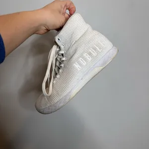 NoBull White Women’s High Top Sneakers Size 8 thumbnail 3