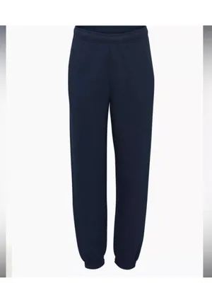 Aritzia Sweatfleece Mega Fit Cozy Jogger Sweatpants size XS navy blue thumbnail 3