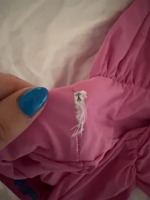 Edikted Hot pink crop top thumbnail 5