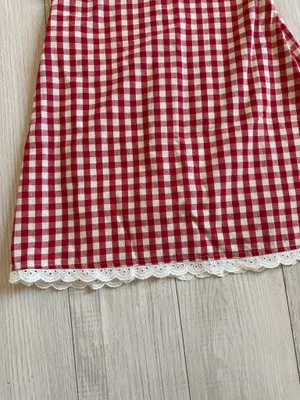 Gingham mini dress thumbnail 4
