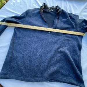 Eddie Bauer size XL 3/4 zip front fleece outdoors gorpcore hiking camping. thumbnail 6