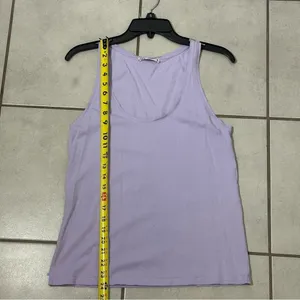 Zara Women Athletic Lilac/purple Tank Top‎ Size XS. thumbnail 7