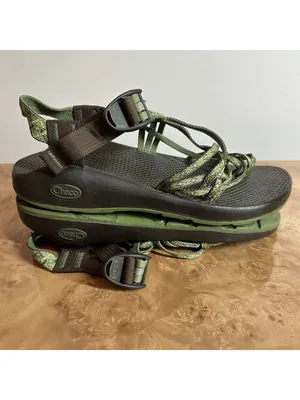 Chacos Z/Cloud Classic Sport Sandals Women's Size 9 Green Adjustable Vibram thumbnail 5