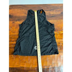 Gym‎ Coffee Black Racerback Athletic Tank Top Athleisure Women's Size M thumbnail 7