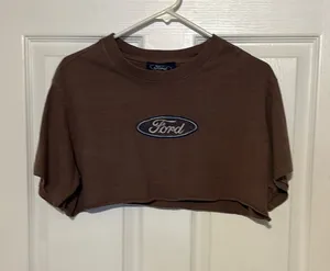 Forever 21 Cropped Ford Shirt thumbnail 1