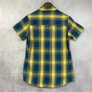 Dixxon Women Lincoln Ave Bamboo Shirt Size S Plaid‎ Punk Grunge Moto Bamboo thumbnail 2